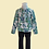 Thumbnail: 幻彩牛仔花布短外套 Symphony Denim WomanTang Suit Jacket L-015
