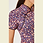 Thumbnail: 彩色碎花圖案短旗袍  Floral pattern short cheongsam Qipao B-014