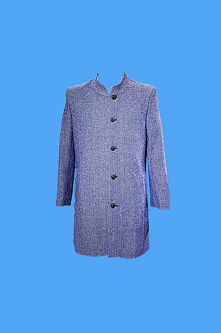 暗彩中山裝男士長褸 Chinese Tunic Suit Man Coat L-005