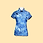 Thumbnail: 牛仔布旗袍款上衣 Denim Qipao Top V045A