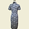 Thumbnail: 黑白紋拼布旗袍  Black and white patch work cheongsam Qipao B-015