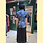 Thumbnail: 牛仔扎染上衣(深色) Dark Blue denim tie-dye Qipao Style Top NS-664