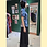 Thumbnail: 牛仔扎染上衣(深色) Dark Blue denim tie-dye Qipao Style Top NS-664