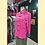 Thumbnail: 單面中性外套 (玫紅+綠色) Oriental pattern Jacket (Rose Red and Forest Green) NS-651