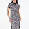 Thumbnail: 黑白紋拼布旗袍  Black and white patch work cheongsam Qipao B-015