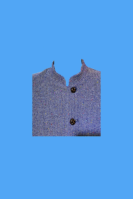 暗彩中山裝男士長褸 Chinese Tunic Suit Man Coat L-005