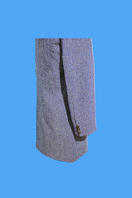 暗彩中山裝男士長褸 Chinese Tunic Suit Man Coat L-005