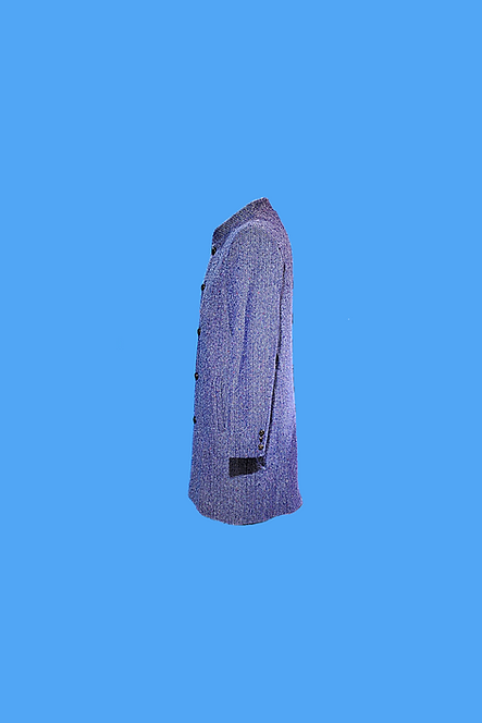 暗彩中山裝男士長褸 Chinese Tunic Suit Man Coat L-005