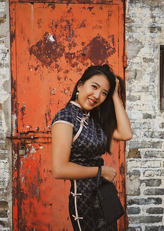 Silk Qipao Evening Dress