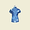 Thumbnail: 牛仔布旗袍款上衣 Denim Qipao Top V045A