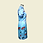 Thumbnail: 漸變藍色圖案短旗袍   Gradient blue pattern short cheongsam Qipao B-010