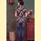Thumbnail: 墨黑暗紅花卉上衣 Short ink-black qipao top featuring dark red florals P-040