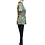Thumbnail: 橄欖綠海浪上衣 Olive Green Ocean Wave Qipao Top P-022